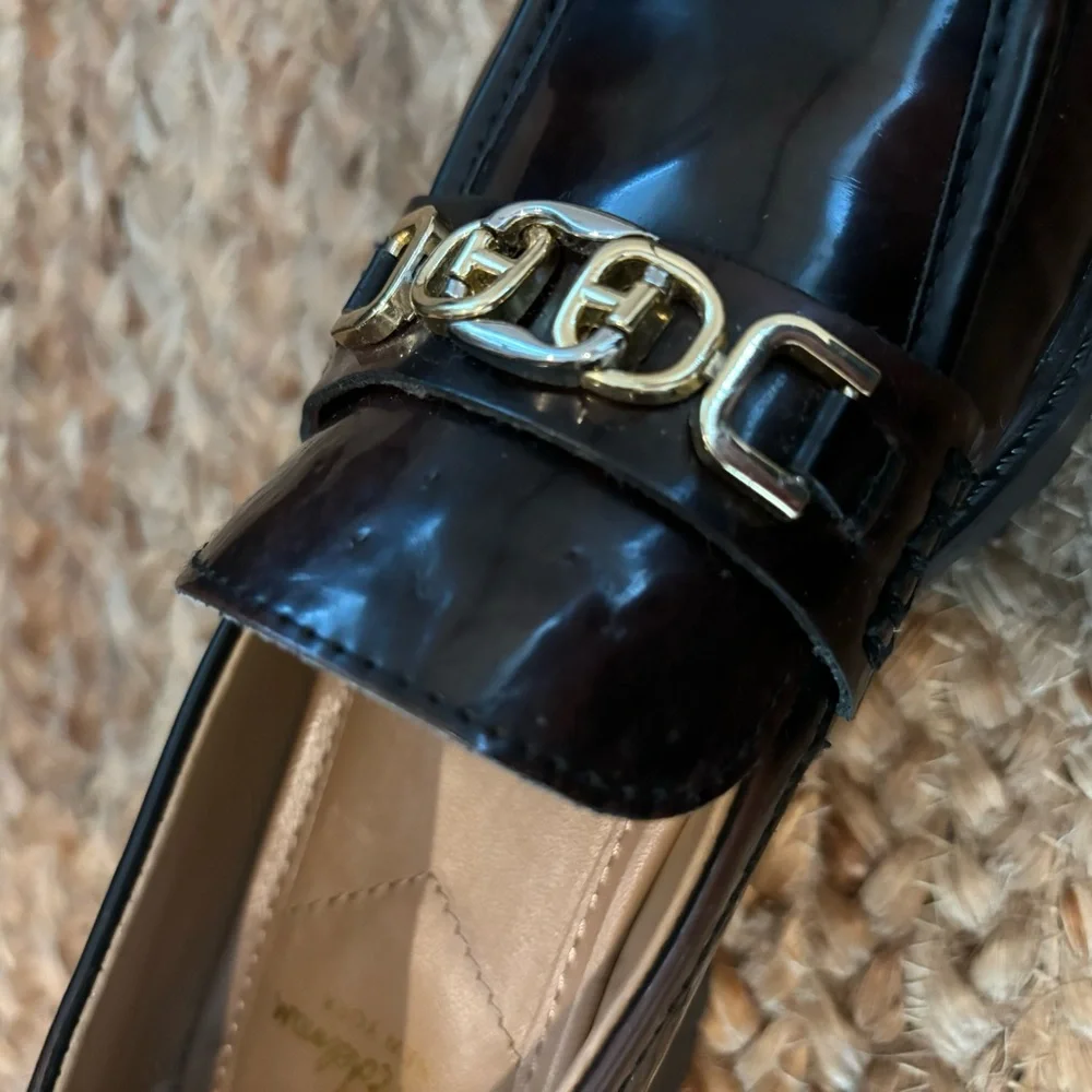 Sam Edelman Size 7 Brown Chunky Teagan Loafer - Picture 3 of 10